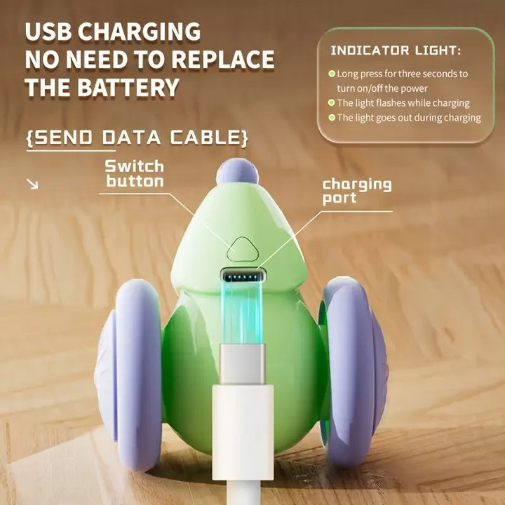 Pet toys Interactive Cat Toy Electric Mouse Car - Automatic Teaser with Intelligent Obstacle Avoidance Pet Products