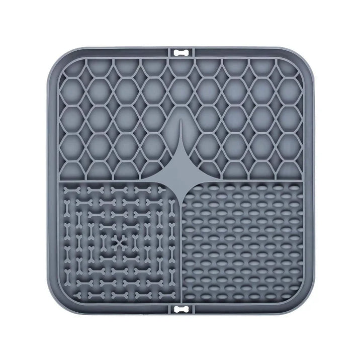 Pet Lick Silicone Mat Dogs Pet Slow Food Plate for Dog Bathing Distraction Silicone Dog Sucker Food Training Dog Feeder Supplies