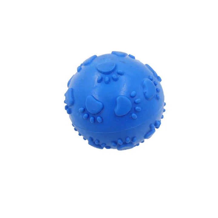 Wholesale Pet Products Interactive Paw Printing Outdoor Dog Ball Pet Toy