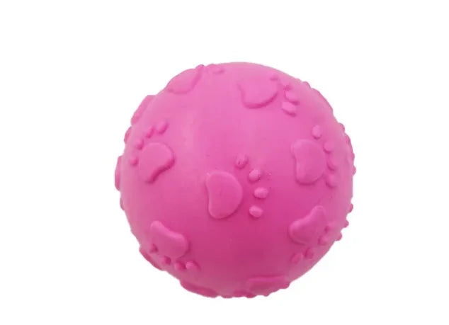 Wholesale Pet Products Interactive Paw Printing Outdoor Dog Ball Pet Toy